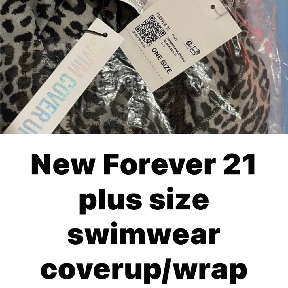 New! Plus size swimsuit coverup